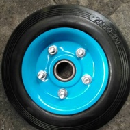 8" Trolley Wheels biru.
