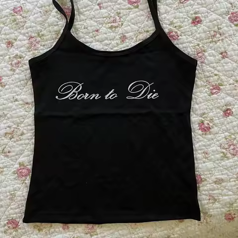 Goth Clothes for Women Tops Crop Tops Y2k Vintage Top Emo Aesthetic Clothing Women's Cropped Shoujo