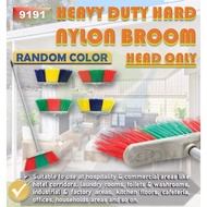 BROOM HEAD / HARD NYLON BROOM / 9191 / RAYACO / NYLON BROOM HEAD ONLY / CLEANING BROOM / SWEEP