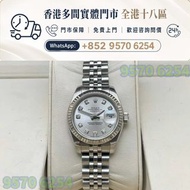Rolex勞力士 Lady‑Datejust 179174 白金狗牙圈 老款女款勞力士 金銀潤 帝舵Tudor，歐米茄Omega，江詩丹頓Vacheron Constantin，伯爵PIAGET， 沛
