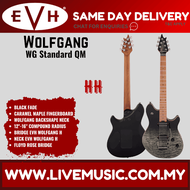 EVH Wolfgang Standard QM Electric Guitar, Baked Maple FB