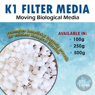 K1 Filter Media – Self-Cleaning Bio Media for Aquarium & Pond Filtration | Moving Bed Aquarium Filte