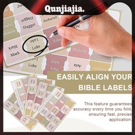 5 Sheet Bible Index Label Sticker Bible Index Tabs Bookmark Stickers Study Tool
