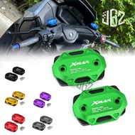 For YAMAHA XMAX V1 V2 2017- 2024 Motorcycle CNCBrake Fuel Oil Cap Master Cover Front Fluid Reservoir Cover Accessories