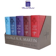 Milumilu 1-5เพลงน้ำแข็งและไฟ Game Of Thrones หนังสือนวนิยายวรรณกรรมภาษาอังกฤษต้นฉบับ