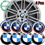 4pcs 56mm BMW Car Wheel Hub Cap 56mm Sticker Tire Cap Wheel Center Hub Caps Logo Badge Emblems Metal