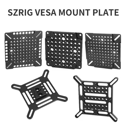 SZRIG VESA Mount Adapter Cheese Plate with 75 to 100mm Multipurpose Compatible With Standard VESA Mo