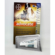 Bayer Advocate for Dogs / demodex Dog flea medicine 25kg-40kg