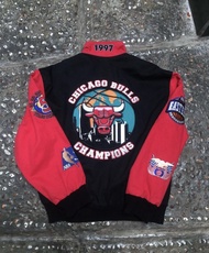 Chicago Bulls Final 1997 Varsity Jacket by Jeff Hamilton