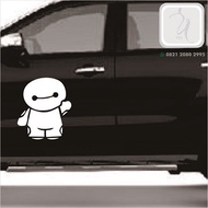 Cutting sticker car baymax bl bl bl bl bl blala body door sticker car bumper top cool variations