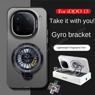 Luxury Back Cover for Vivo iQOO 13 12 Pro 12Pro IQOO12 IQOO13 5G 2024 Shockproof Casing with Gyrosco
