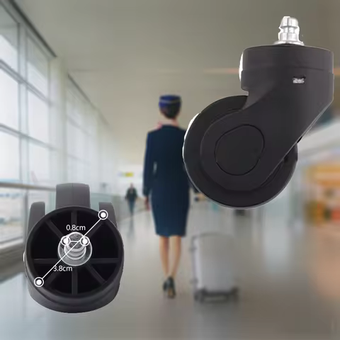 Next Round Silent Swivel Wheel Replacement Best-selling Luggage Wheel Replacement Universal 360° Sil