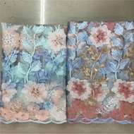 Sequin Embroidery Embroidery Fabric Mesh Lace Fabric