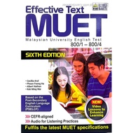 [ILMU BAKTI] EFFECTIVE TEXT MUET (SIXTH EDITION)