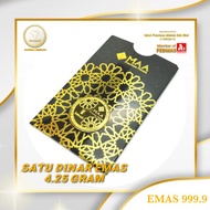 1 Dinar Emas 4.25 Gram edisi MAA, Emas Tulen 999.9