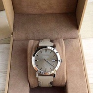 Purchasing BURBERRY watch/BU9021 British gentleman temperament classic plaid genuine leather strap watch/men's watch/38m