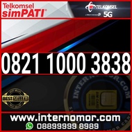 NOMOR CANTIK KARTU PERDANA SIMPATI TELKOMSEL 4G/5G 0821 1000 3838