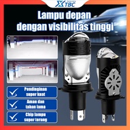 XTBC LED Headlight H4 Mini Projector Lens Motorcycle Car, Headlight Headlamp H4 Projector Super Brig