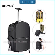 NEEWER 19.2"x12.9"x7.87" 2-in-1 Trolley Backpack,photography trolley backpack,camera bag