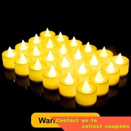 🌠 Flameless LED Tea Light Tea Candles Wedding Light Battery Powered Romantic Candles Lights for Birthday Party Wedding H