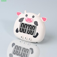 SONAR Timer Cow Baking Helper Electronic Timer Kitchen Countdown Reminder Stopwatch 60 Minute Cookin