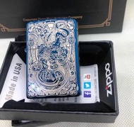 🔥正貨 ZIPPO 全新藍冰招財貔貅打火機