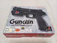 【PS】收藏出清 SONY 硬體周邊 namco 光線槍 GUNCON 正版 日版 盒裝 現況品 請詳閱說明