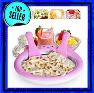 Alat Pembuat Ice Cream dan Yogurt - Ice Cream Roll Maker Instant - Ice Cream Maker