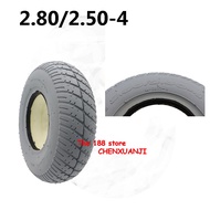High quality 2.80/2.50-4 electric scooter tubeless Trailer solid tire and wheelchair solid tire