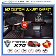 x70 (MADE IN MALAYSIA) PROTON X70 X-70 LEATHER LUXURY CARMAT OEM CARPET FLOOR MATS