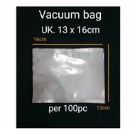 Vacuum plastic 13x16 per 100