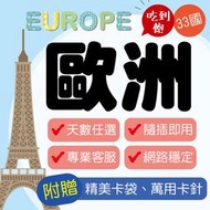 🌏歐洲上網SIM卡每天500MB／1GB／2GB／3GB【含土耳其】吃到飽、天數任選、隨插即用