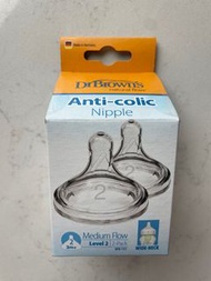 Dr. Brown level 2 奶嘴 Dr. Brown Anti-Colic Nipple level 2