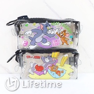 〔 Tom Cat Jerry Mouse Large Zipper Pencil Case 〕 Bag Storage Cosmetic 〖 Lifetime Fashion Store 〗
