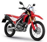 สติกเกอร์กันลายโครงCRF250LCRF300L สีดำด้าน อย่างดี ชุดซ้าย-ขวา