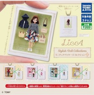 Tomy T-ARTS『現貨』莉卡Stylish Doll Collections娃娃微縮包裝吊飾P2 T-ARTS 扭蛋 轉蛋Licca Stylish Doll Collections Minia