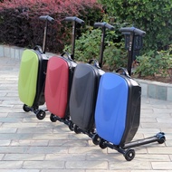 XSDHappy Base Camp Zheng Yijian Luggage Scooter Scooter Suitcase Scooter Traveling Trolley Case Student