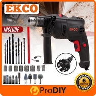perkakas rumah EKCO GSB-16RE 710W 220V Hammer Impact Drill With 2 Mode ( RANDOM COLOUR )