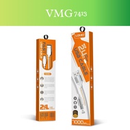 LDNIO Fast Charging 2.4A 1M 2M LS391 Cable for IOS Micro Type C