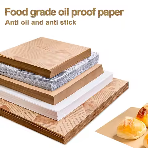 Wax Paper Sheets Grease Resistant Tray Basket Liners Newsprint Paper Water and Grease Proof Sandwich
