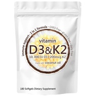 TK Vitamin D3 + K2 Vitamin D3 K2 Tambahan Softgel Terlaris Dalam Stok