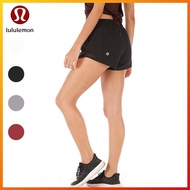 iiNew 4 Color Women Lululemon Spliced Yoga Shorts Hot Pants MM284