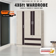 Wardrobe | Closet | Wooden Wardrobe | Modern Wardrobe | Almari Pakaian | Almari Besar | Almari Baju 