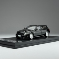 DCM 1/64 Benz C63s Low Black Alloy Diecast Car Model Toy Birthday Gift