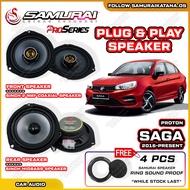 🔊 Proton Saga 16-Present Plug & Play Speaker SAMURAI KATANA SOUNDBAR PRO SERIES OEM Car Audio PNP Sp