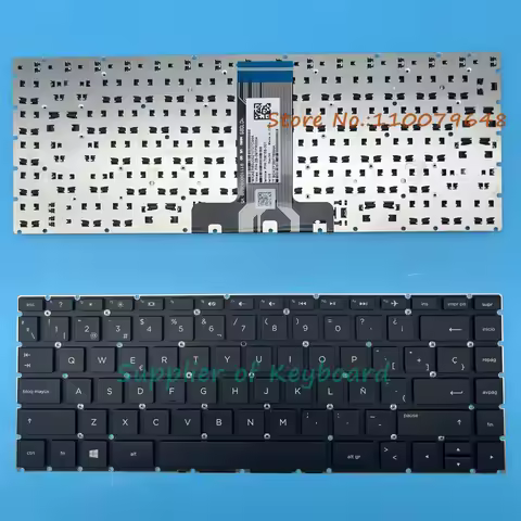 Latin Spanish Keyboard For HP 14-ba001la 14-ba002la 14-ba003la 14-ba004la 14-ba005la 14-ba006la 14-b