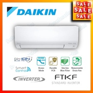 *FREE SHIPPING* DAIKIN INVERTER 1HP / 1.5HP / 2HP / 2.5HP / 3HP Air Conditioner FTKF R32 Aircond