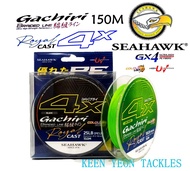 SEAHAWK GACHIRI GX4 ROYAL CAST BRAID LINE 150m