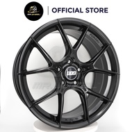 New Sport Rim BBS F1-R 18x8 5H112-114.3 ET38 Flat Black 18 inch 18 inci Mr Wheel