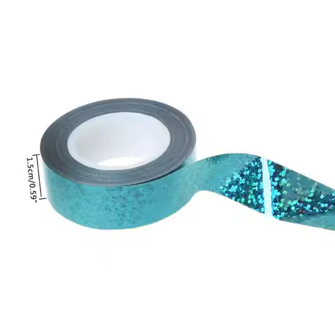Rhythmic Gymnastics Decoration Glitter Tape Ring Accessory